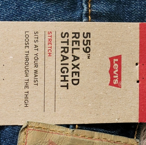 Levi's 559 Relaxed Straight Fit mens 36x32 - Picture 11 of 11
